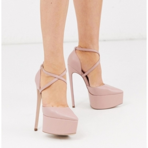 asos platform heels